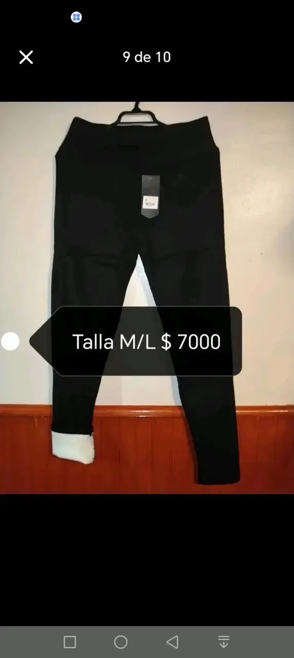 Pantalones o calzas con chiporro - 3
