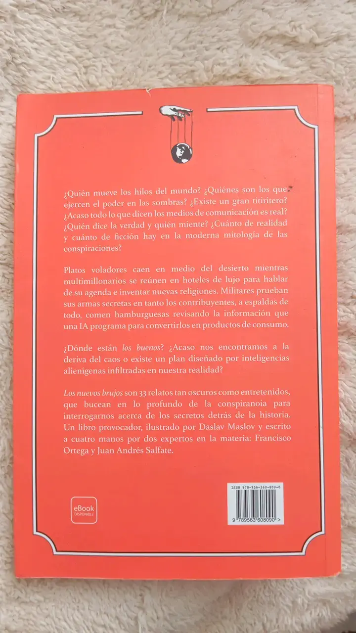 Libro Los Nuevos Brujos de Ortega y Salfate - 2