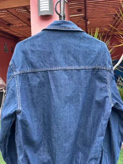 Chaqueta de mezclilla azul talla M - miniatura 2