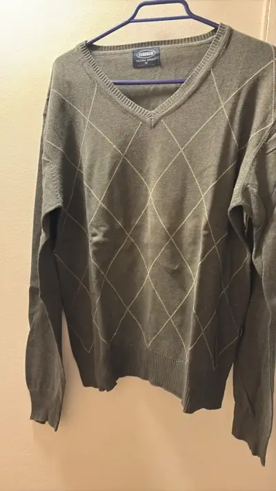 Suéter de lana gris Ferouch para hombre - miniatura 1