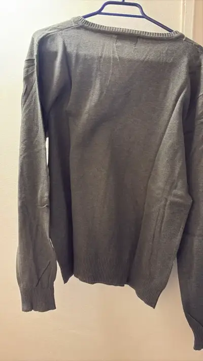Suéter de lana gris Ferouch para hombre - miniatura 2