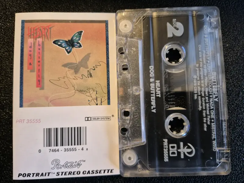 Cassette de música Heart Dog & Butterfly