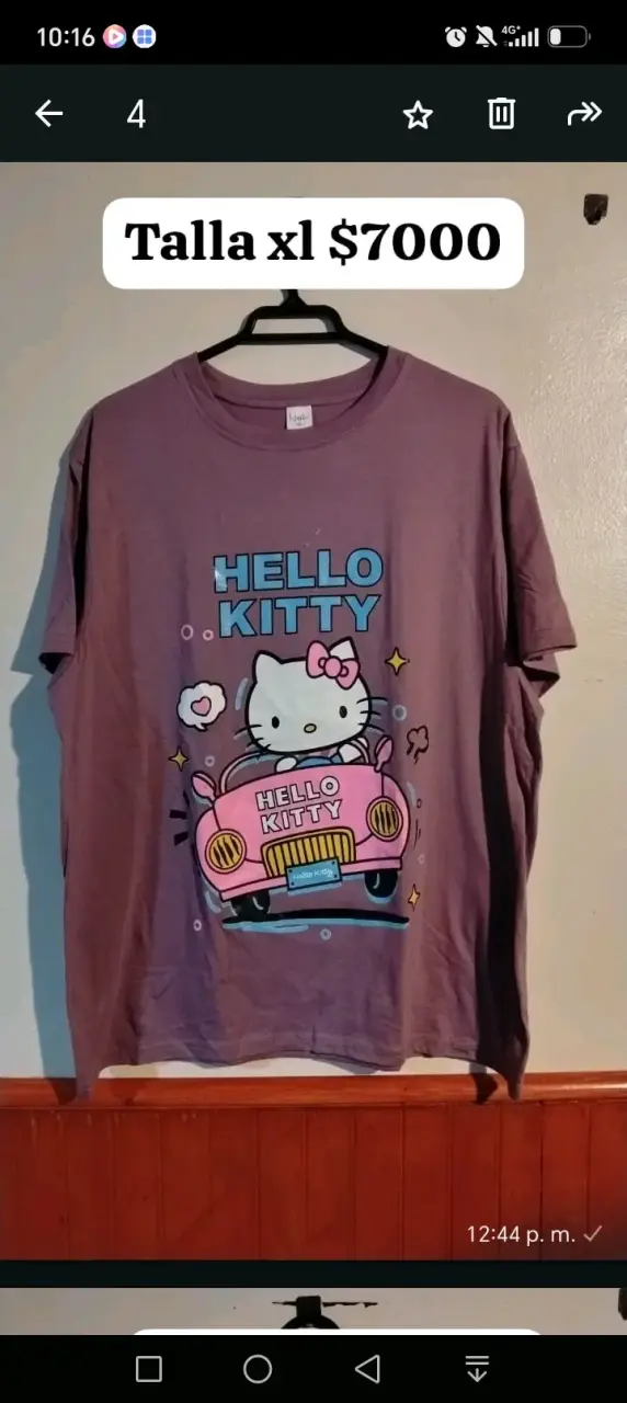 Polera Minnie Mouse talla L - 4