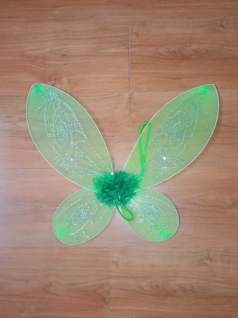 Disfraz de hada verde para niña con accesorios - 2