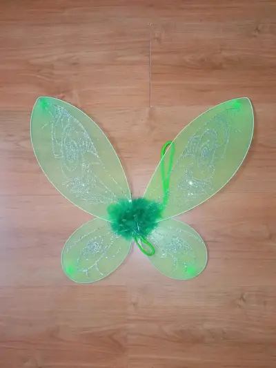 Disfraz de hada verde para niña con accesorios - miniatura 2
