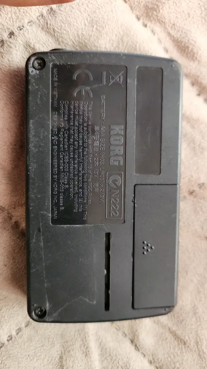 Afinador de guitarra y bajo Korg GA-1 portátil - 2