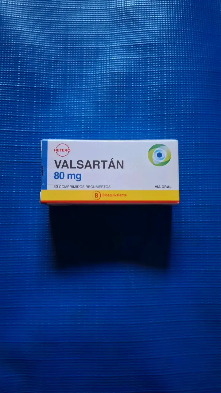 Valsartán 80 mg 30 comprimidos recubiertos - 1