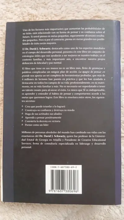 Libro La Magia de Pensar en Grande - miniatura 2