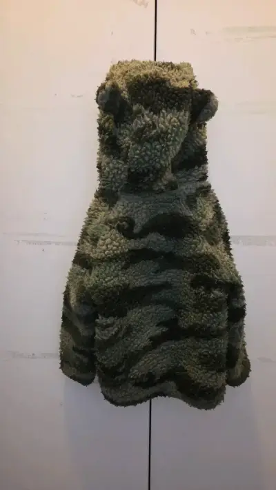 Poleron de polar militar para niños - miniatura 3