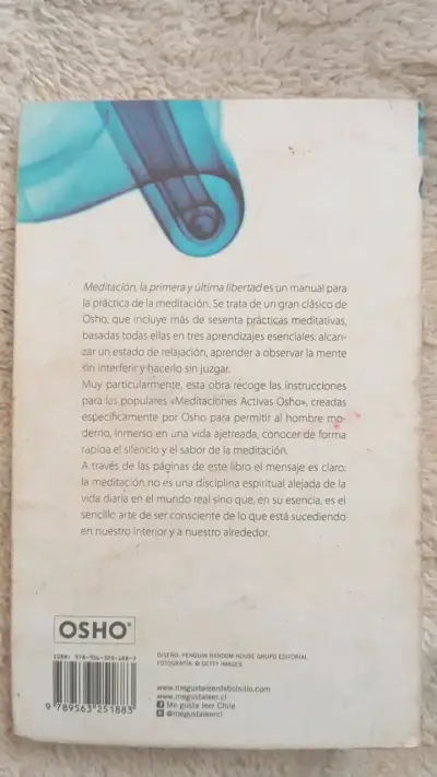 Libro Osho Meditación La Primera y Última Libertad - miniatura 2