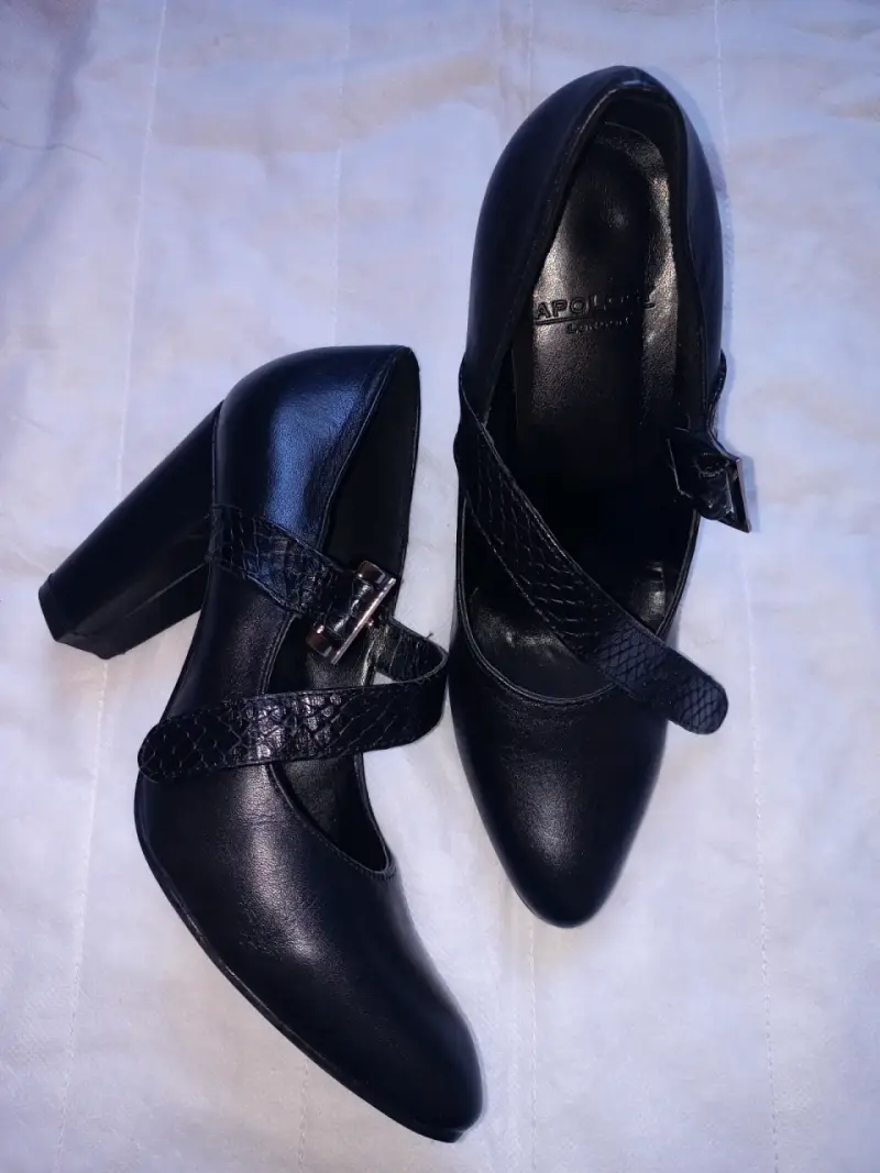 Zapatos de tacón negro - 2