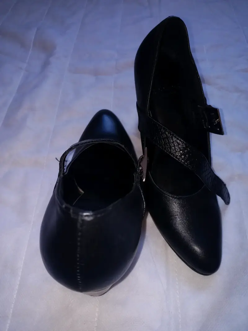 Zapatos de tacón negro - 3