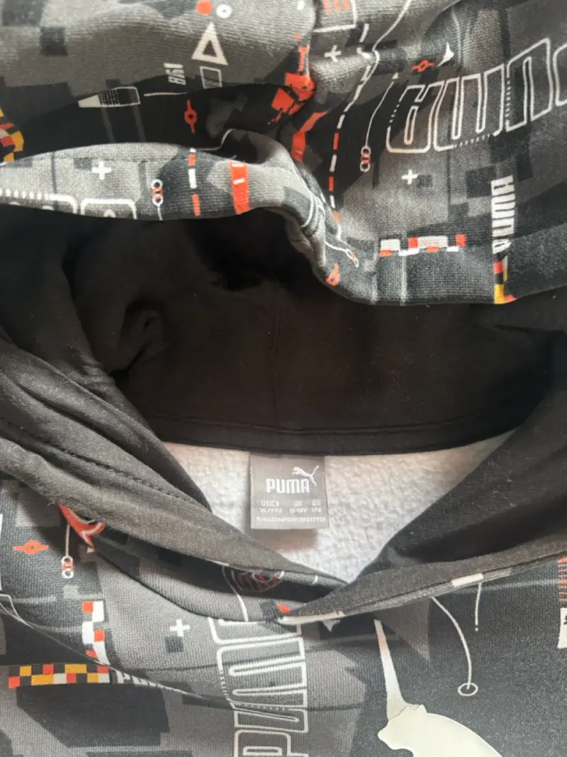 Polerón Niño con capucha estampado Puma - 2