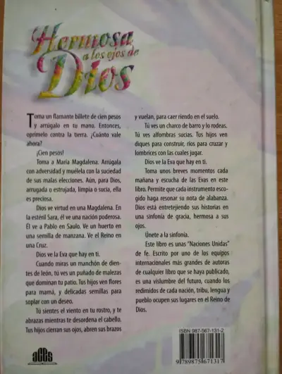 Libro Hermosa a los Ojos de Dios - Meditaciones Diarias - miniatura 2