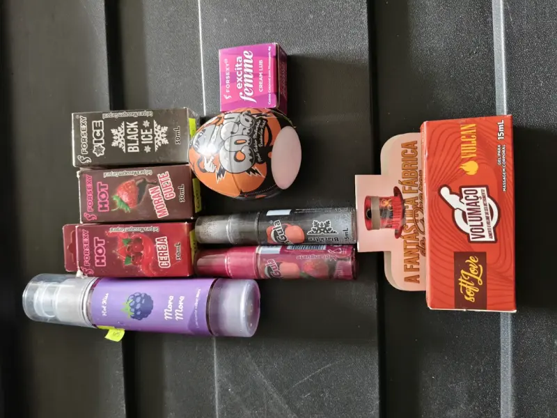 Set de lubricantes y aceites íntimos variados - 1
