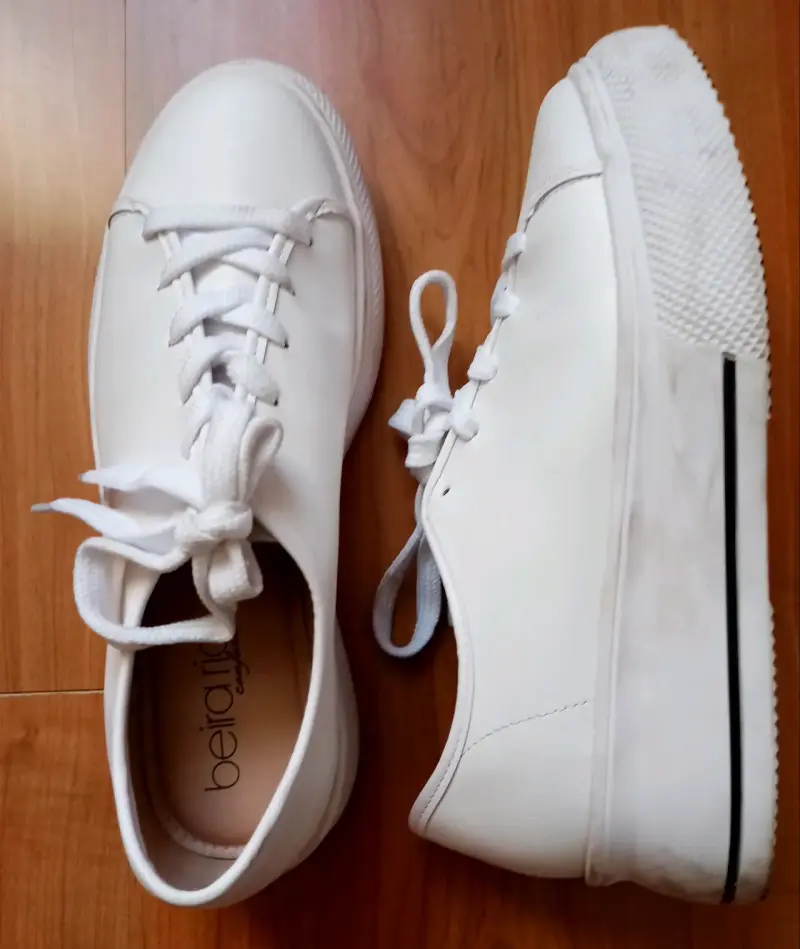 Zapatillas blancas casuales Beira Rio - 2