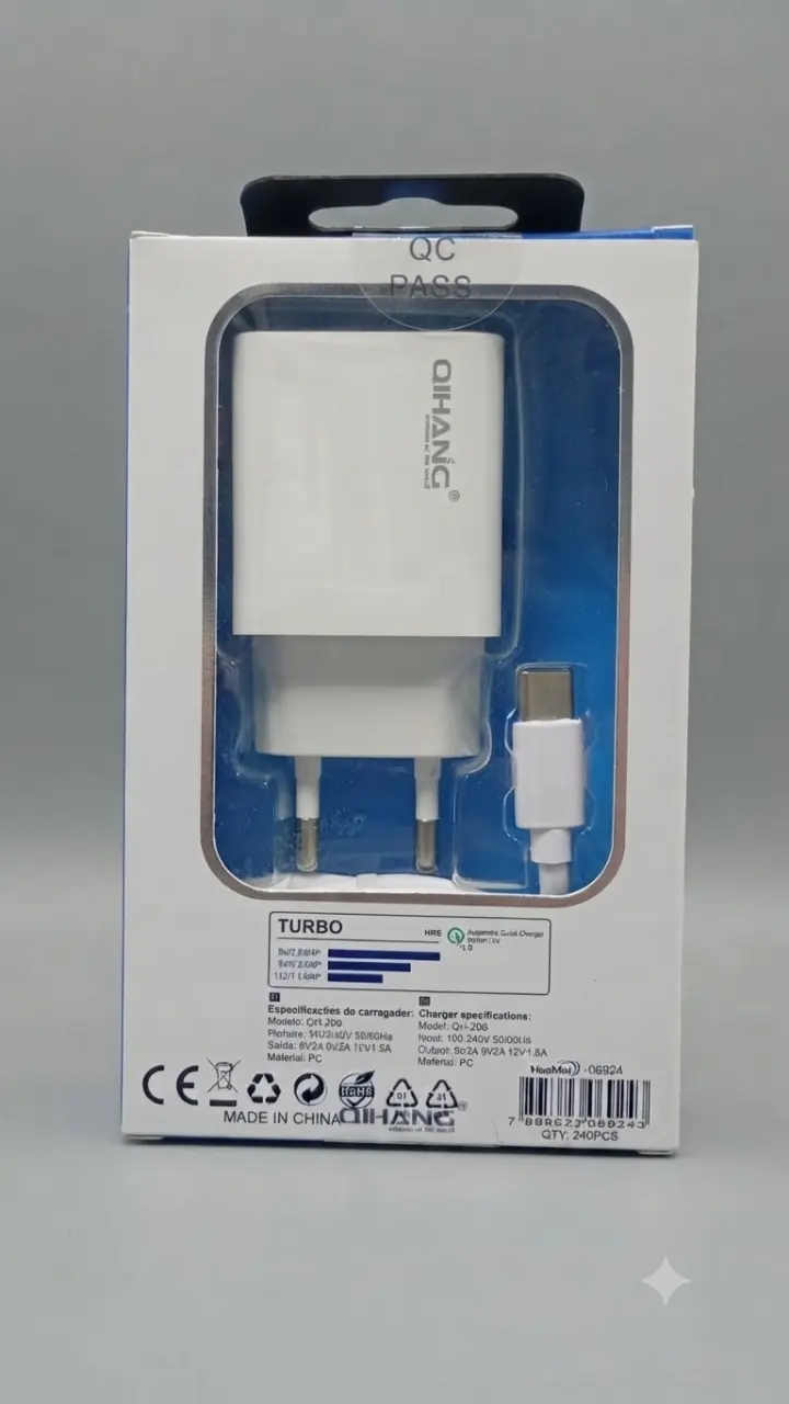 Cargador rápido USB tipo C Qihang - 1