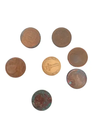 Colección de Monedas Antiguas de Chile de 1 peso - miniatura 1