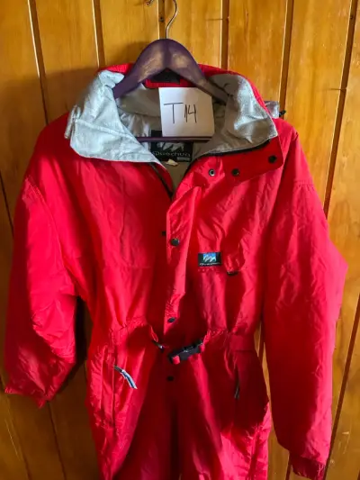Traje de nieve rojo para invierno talla 14 unisex - miniatura 5