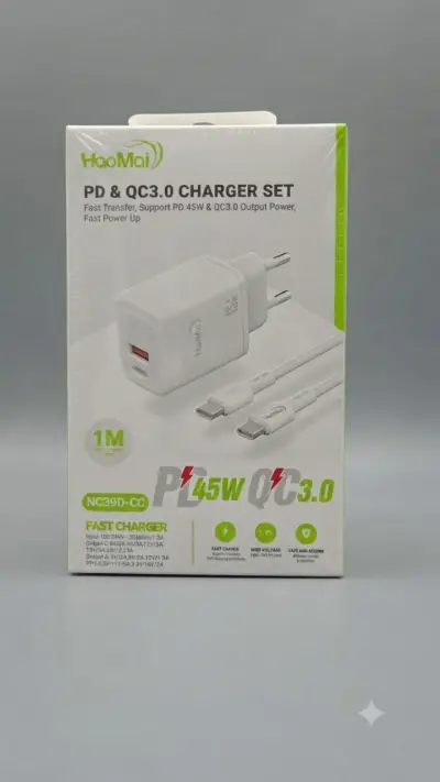 Cargador Rápido  PD & QC3.0 45W - miniatura 1