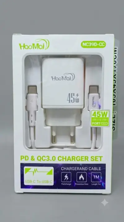 Cargador Rápido  PD & QC3.0 45W - miniatura 2