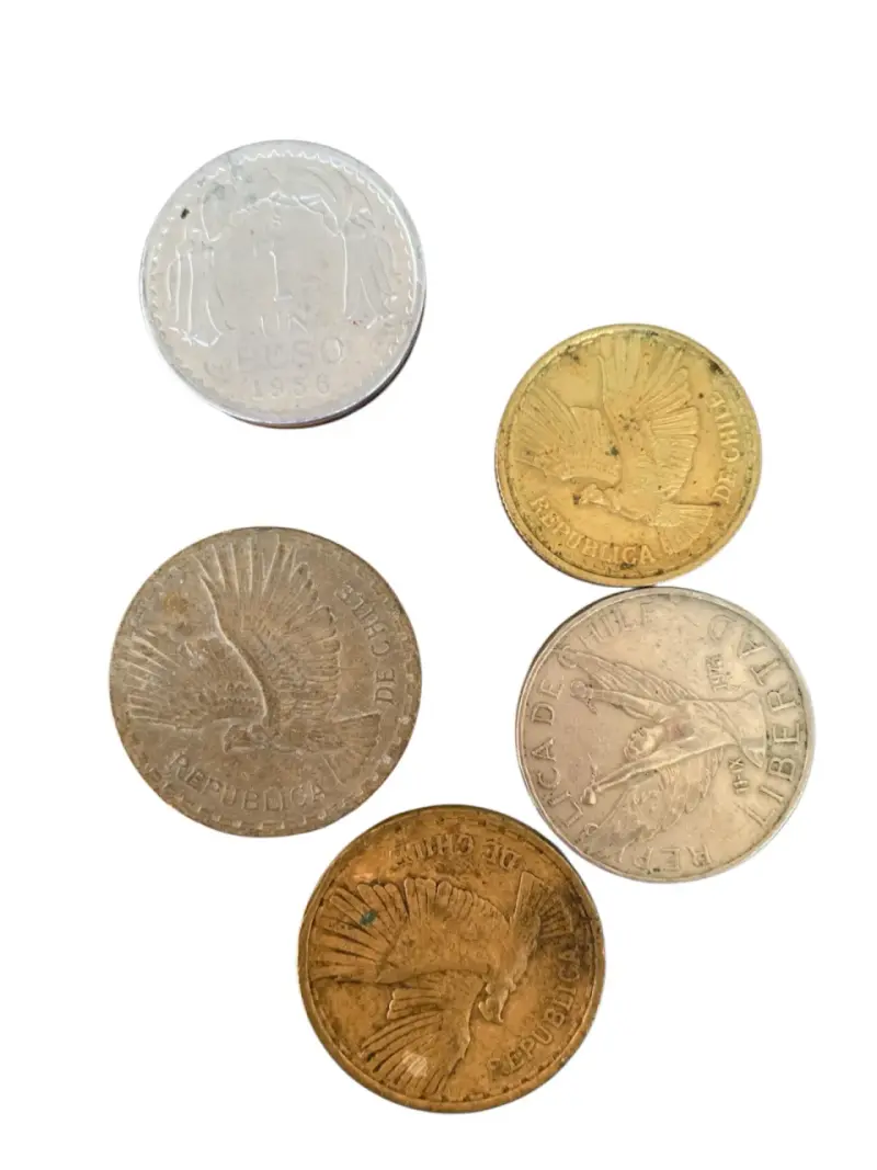 Colección de Monedas Antiguas de Chile - 1