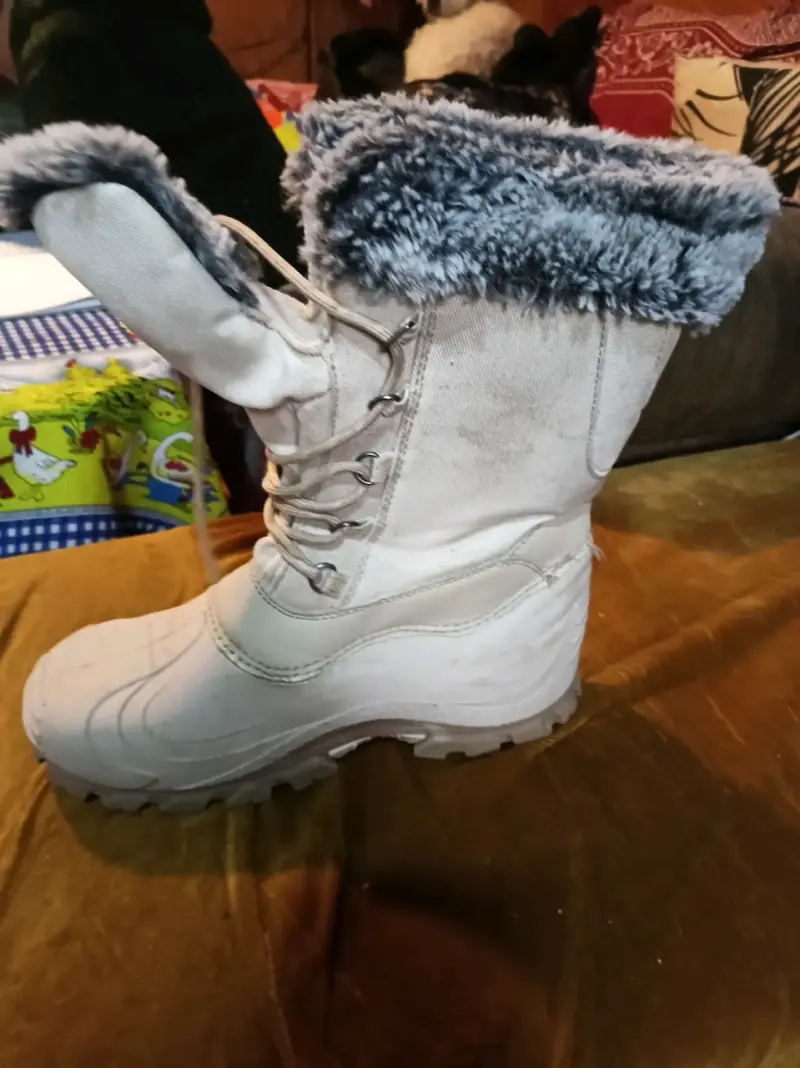 Botas de invierno con forro de piel sintética - 1
