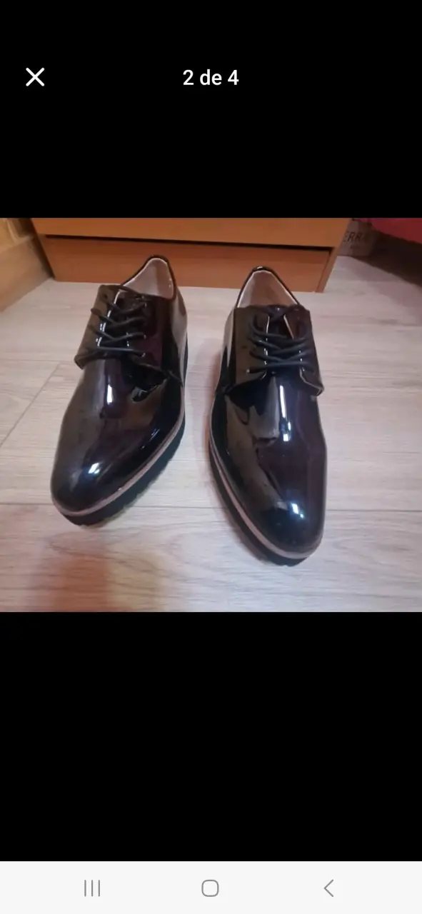 Zapato casual negros para mujer - 1