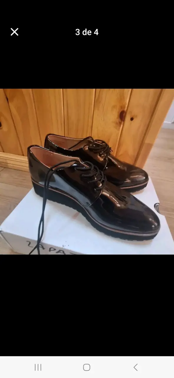 Zapato casual negros para mujer - 2