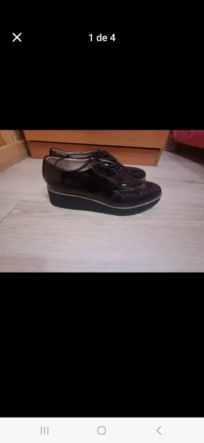 Zapato casual negros para mujer - miniatura 3