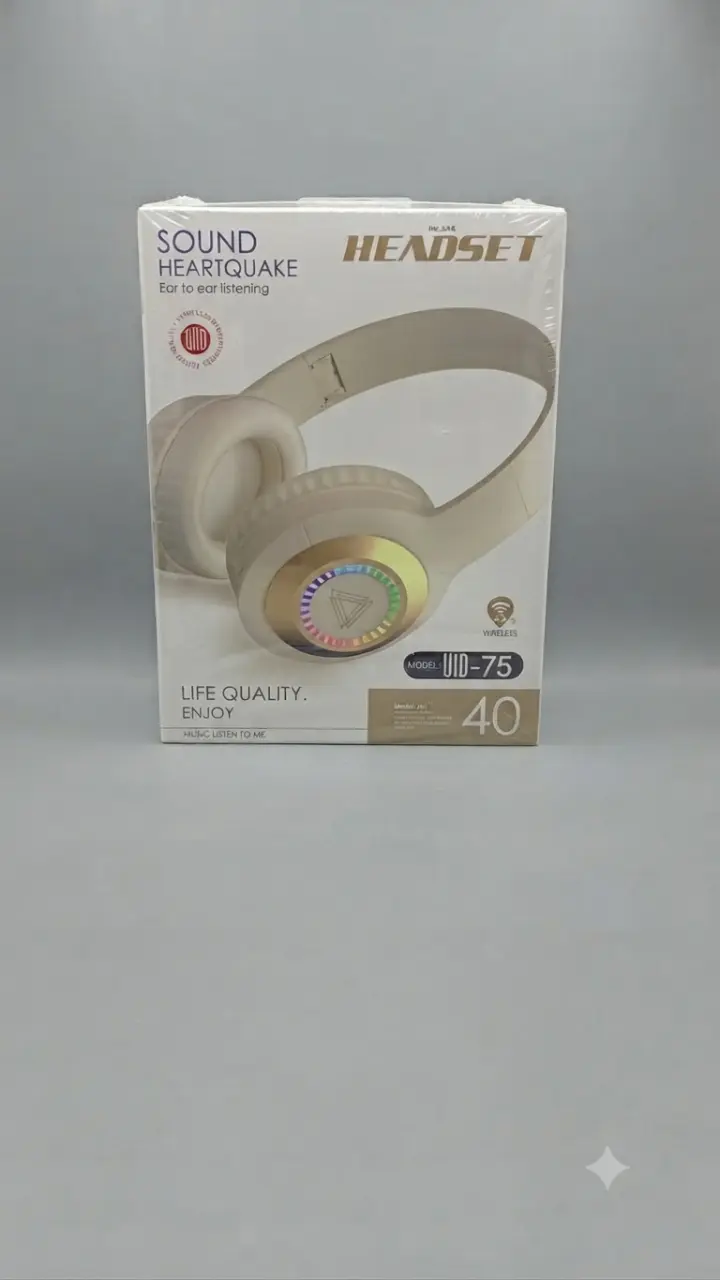 Auriculares inalámbricos Sound Heartquake con luces LED