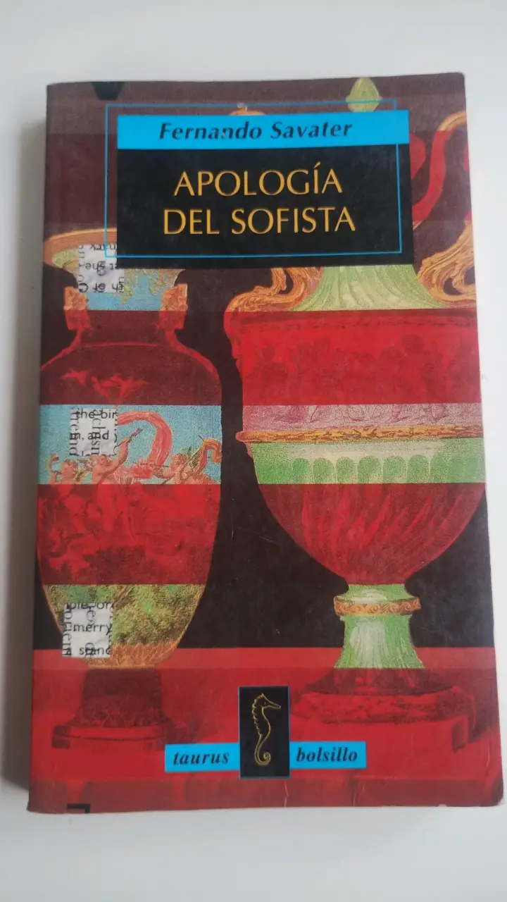 Libro 'Apología del Sofista' de Fernando Savater