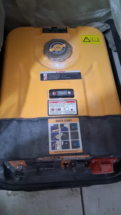 Generador a gasolina Cater RPH6500 15L - miniatura 1