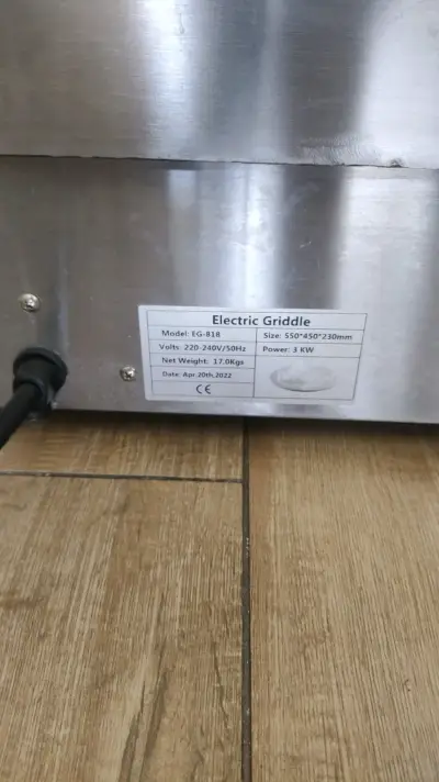 Plancha eléctrica de cocina ProChef - miniatura 2