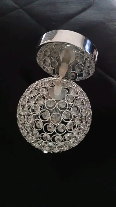 Lámpara de techo moderna con cristales - miniatura 1