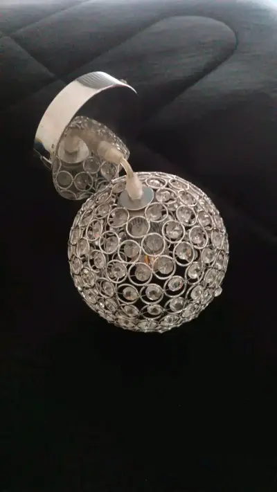 Lámpara de techo moderna con cristales - miniatura 2