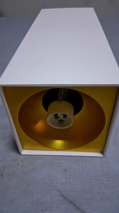 Lámpara moderna blanca - miniatura 2