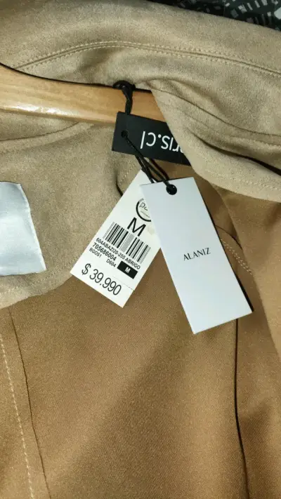 Abrigo color Beige - miniatura 4
