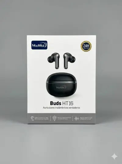 Auriculares inalámbricos HT-16 con alta capacidad - miniatura 1