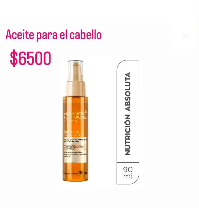 Aceite para el cabello Avon Advance Techniques 90ml