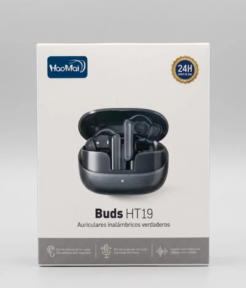 Auriculares inalámbricos HaoMai Buds HT19 con micrófono - 1