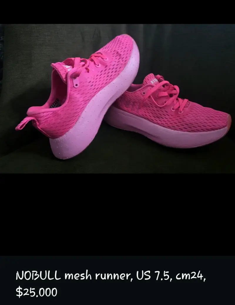 Zapatillas deportivas NOBULL rosa talla 24