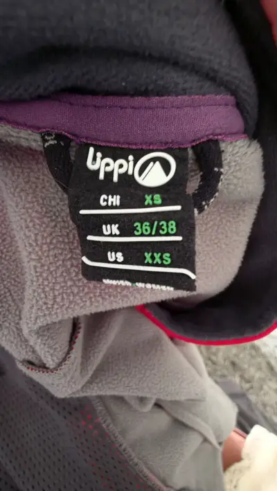 Chaqueta softshell roja Upp talla Xs Marca Lippi - miniatura 2