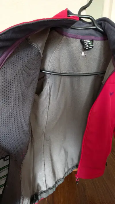 Chaqueta softshell roja Upp talla Xs Marca Lippi - miniatura 4