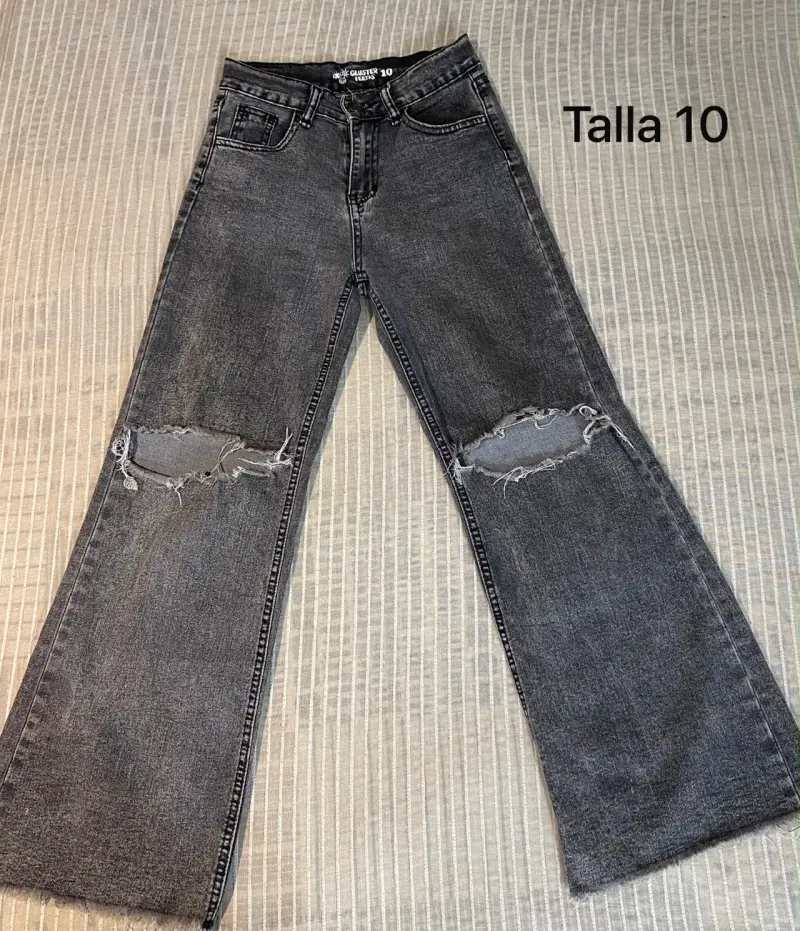 Jeans anchos talla 10