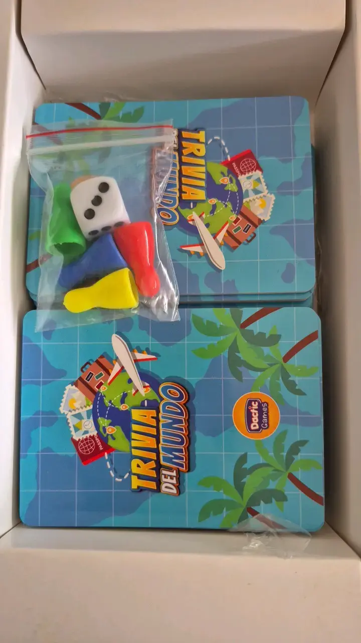 Juego de mesa Trivia del Mundo Dactic - 2