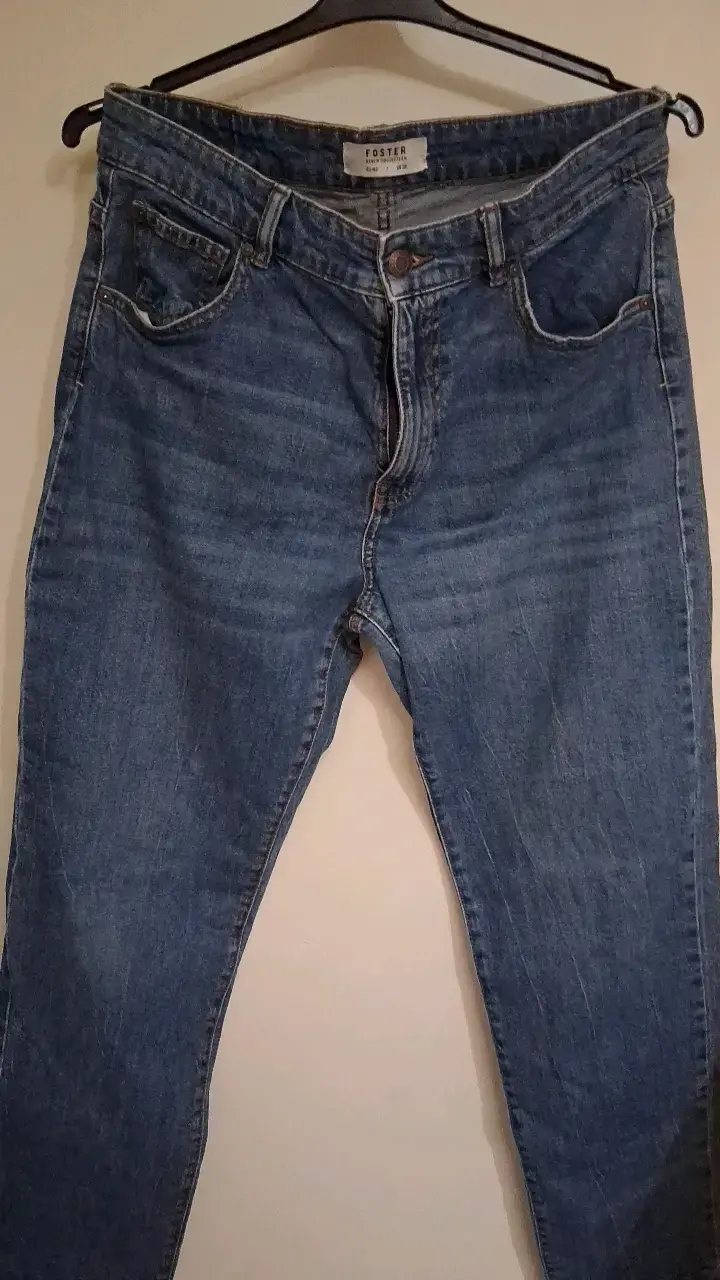 Jeans azul clásico Foster para mujer - 1