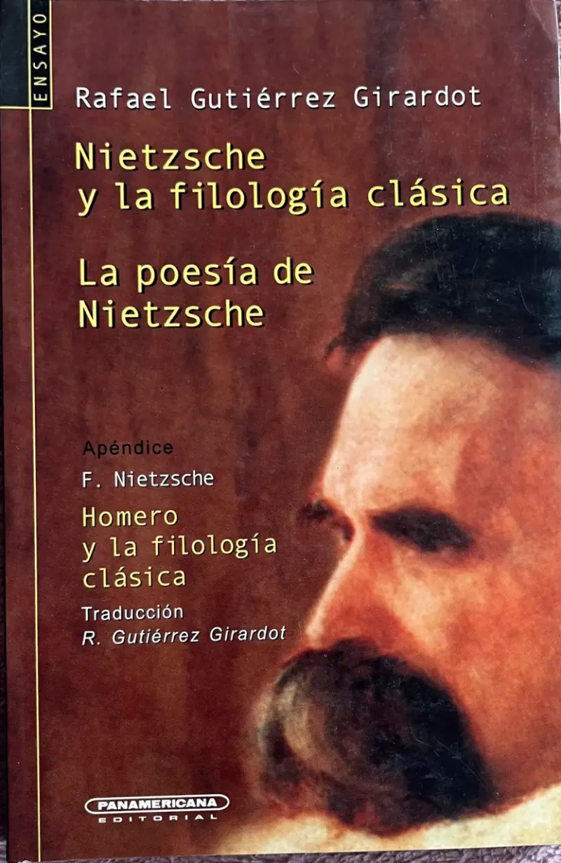 Libro 'Nietzsche y la filología clásica' de Rafael Gutiérrez Girardot - 1