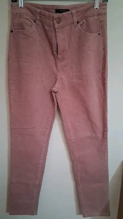 Pantalones de pana rosados Forever 21 - miniatura 1