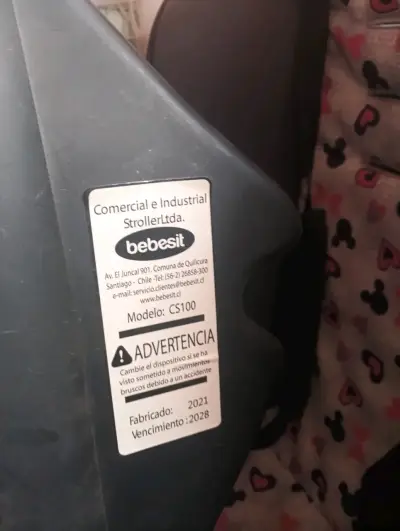 Silla de auto para bebé color azul - miniatura 2